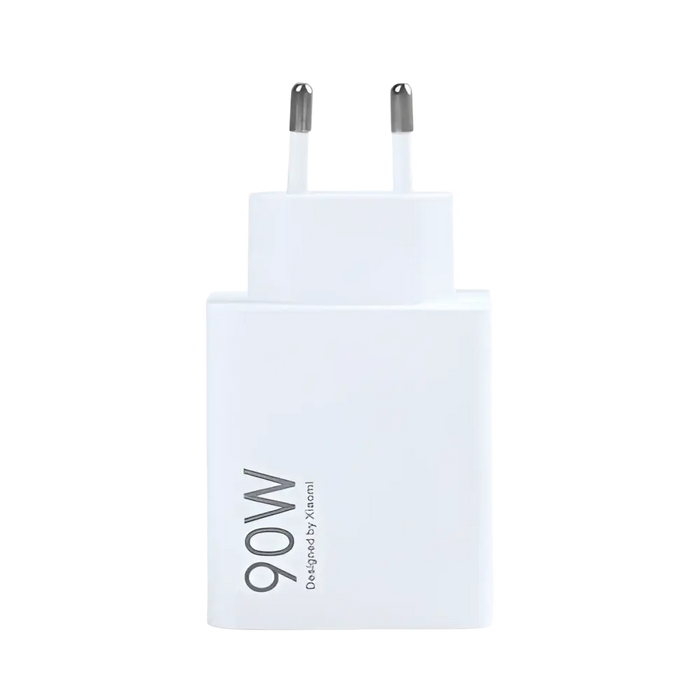 Xiaomi HyperCharge Combo MDY-15-EK – USB-A naar USB-C Kabel 100cm + 90W Adapter – Wit – Origineel (Retail Box)