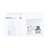 Xiaomi Power Adapter MDY-14-EE – USB-A naar USB-C Kabel 100cm + 120W Wit Origineel - Opladers & Kabels