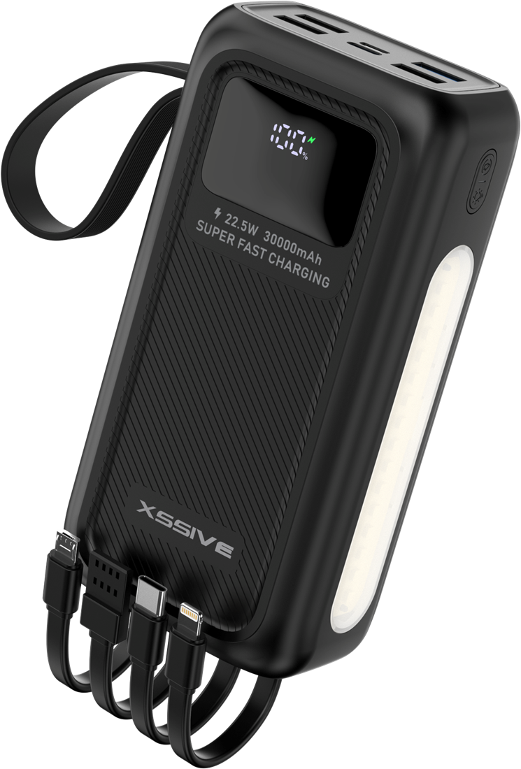 Xssive 22.5W PD Powerbank incl. Cable 30.000mAh XSS-PB56