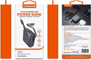 Xssive Mini Powerbank Fast Charge incl. Cable 10000mAh XSS-PB45 Mini - Zwart