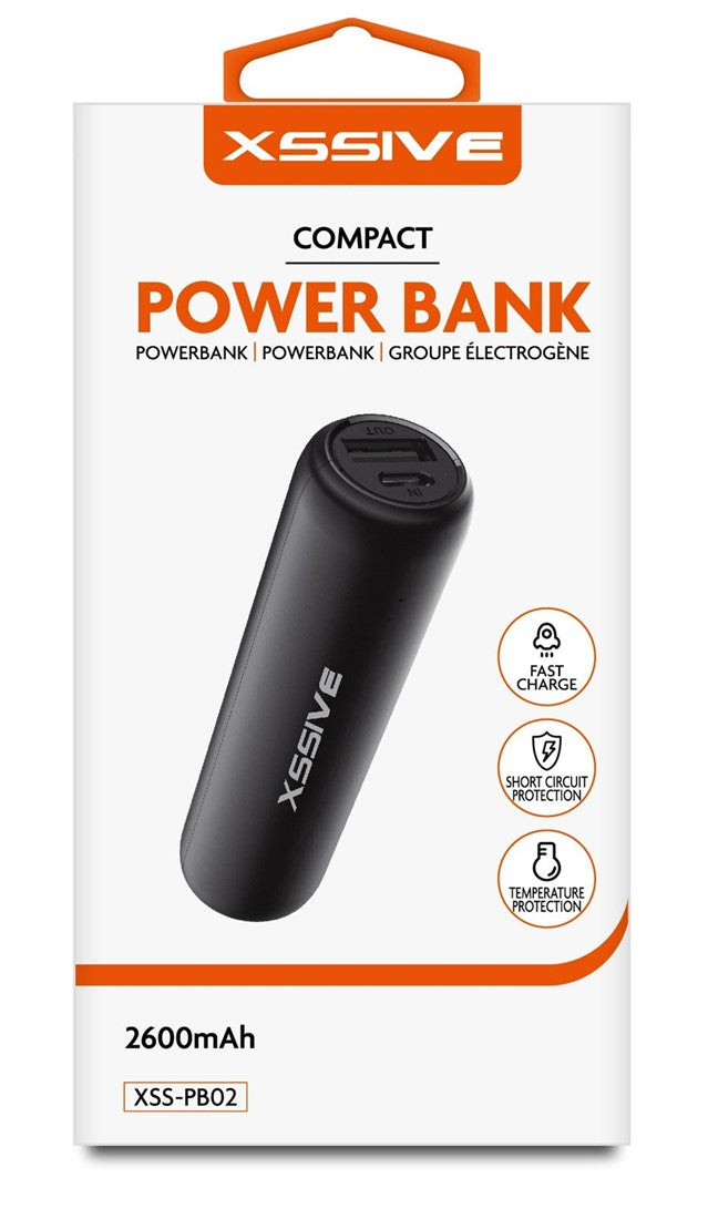Xssive Powerbank 2600mAh XSS-PB01