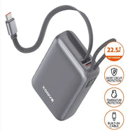 Xssive Powerbank Fast Charge met uitrekbare Kabel 10000mAh XSS-PB52