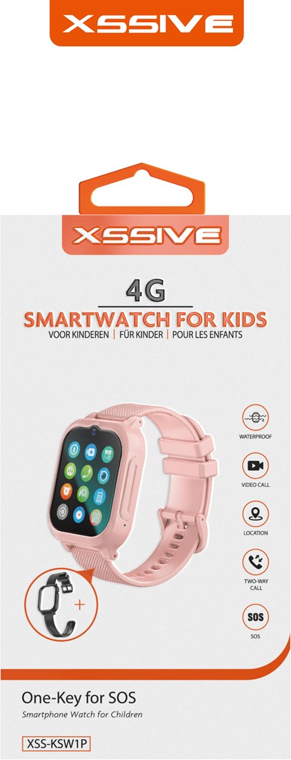 Xssive Smart Watch for Kids XSS-KSW1P - Pink