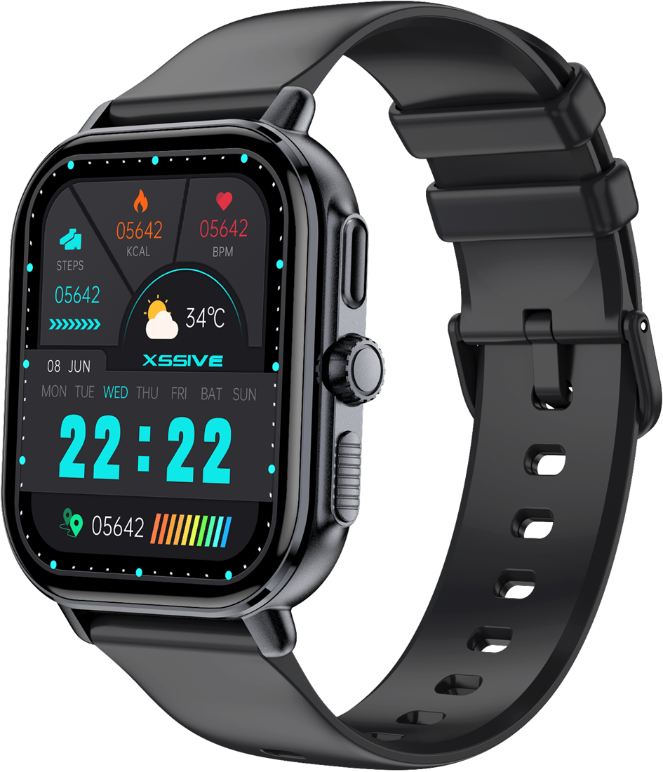 Xssive Smart Watch XSS-SW14 - Zwart