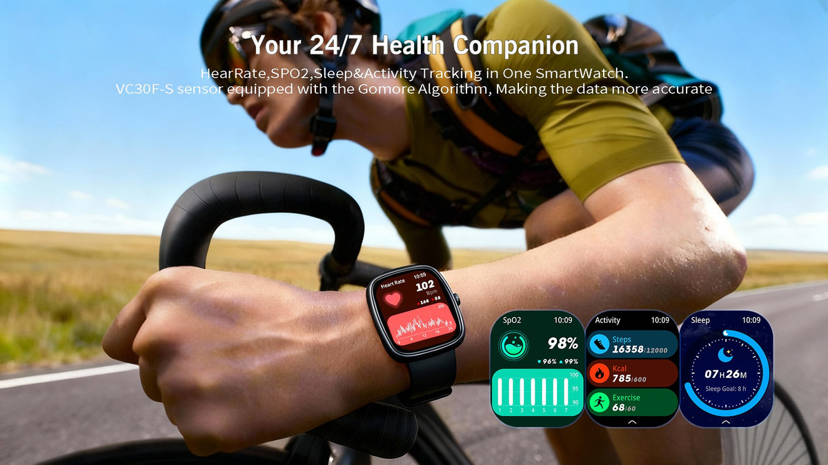 Xssive Smart Watch XSS-SW16B - Zwart