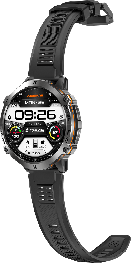 Xssive Smart Watch XSS-SW17 - Zwart