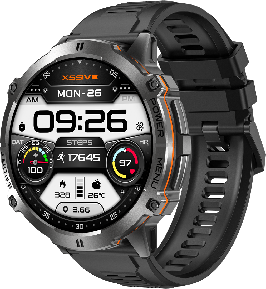 Xssive Smart Watch XSS-SW17 - Zwart
