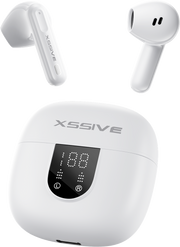Xssive Wireless Earbuds with ENC+Display XSS-TWS19W - Wit