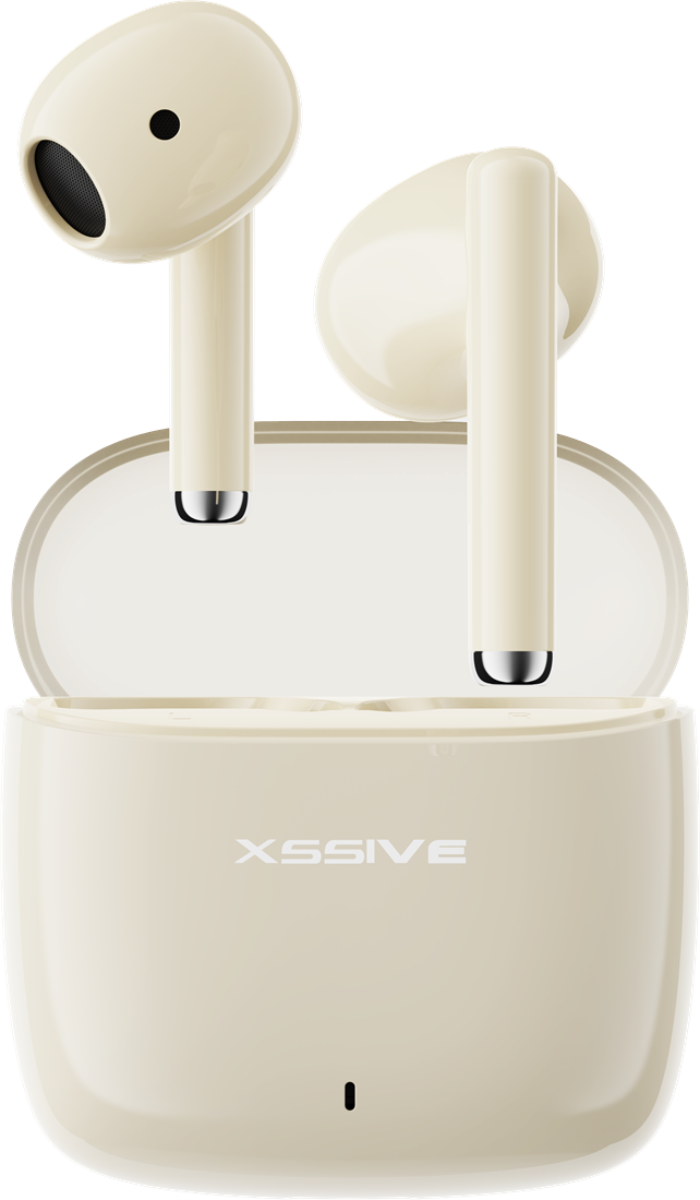 Xssive Wireless Earbuds XSS-TWS18YL - Creme